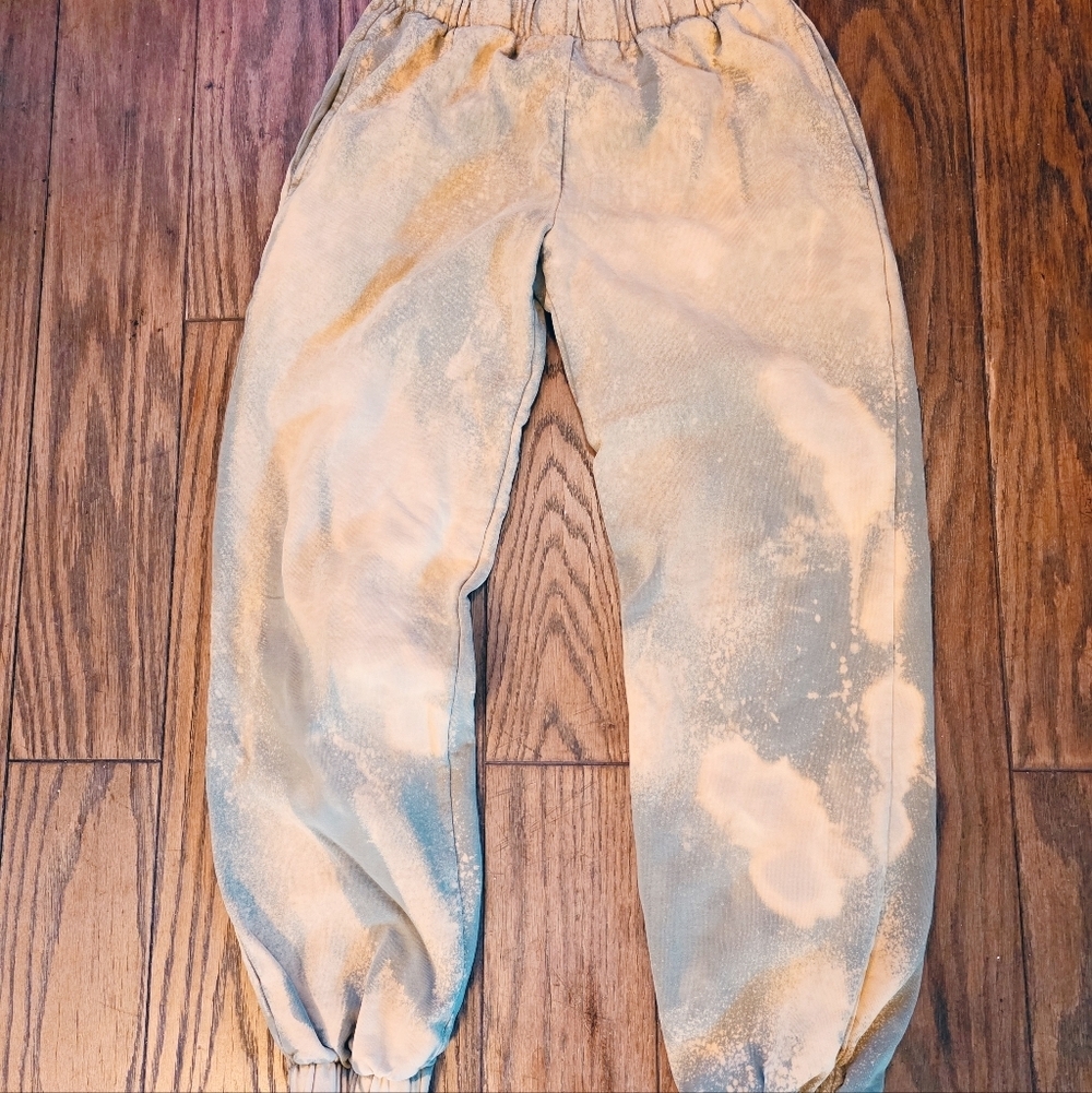 Pac Sun John Galt Baggy Tie Dye Mid Rise Joggers With Pockets - Picture 3 of 5